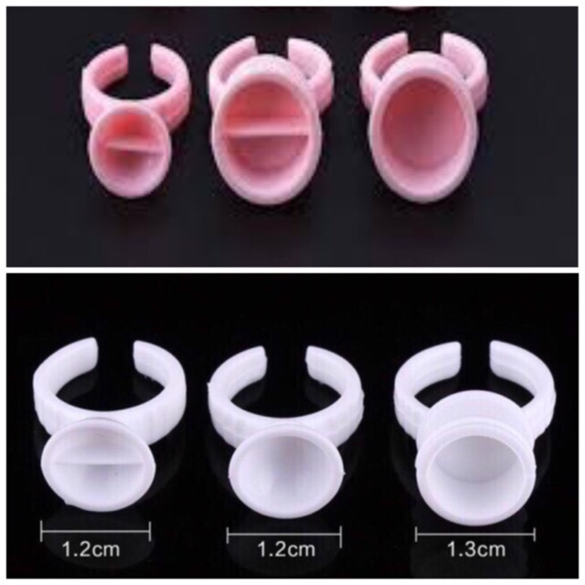50s INK CUP RING (PLASTIC &/OR SILICONE)