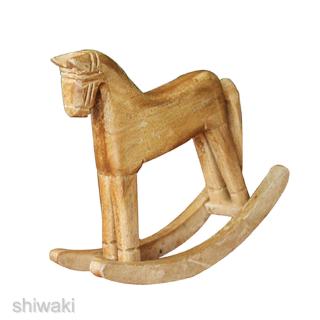 wooden rocking car