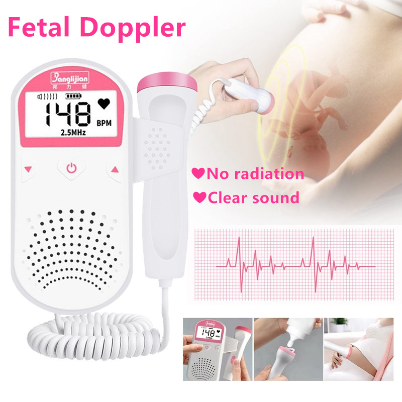 Fetal Doppler 2.5m Maternity Heart Rate 