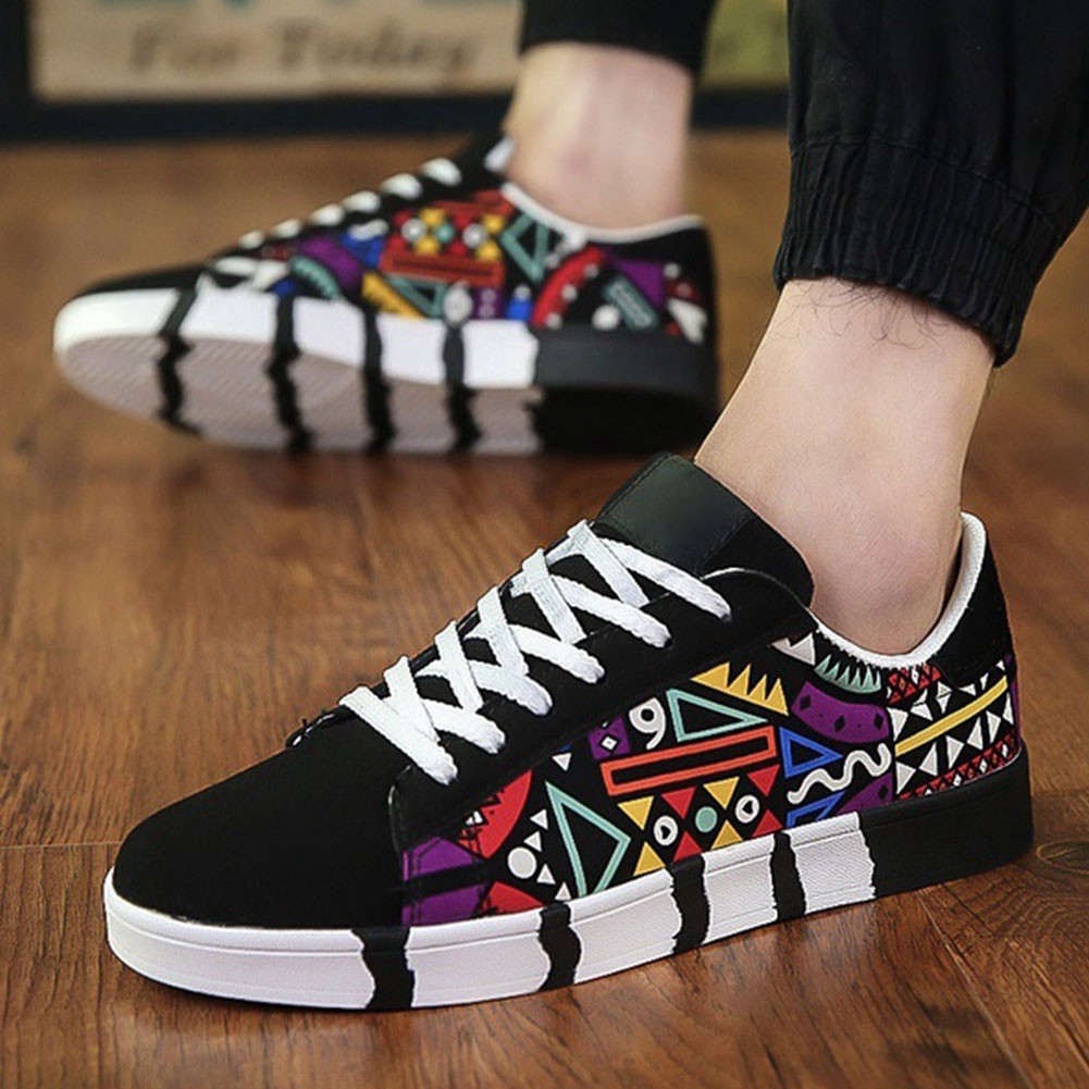 canvas running shoes