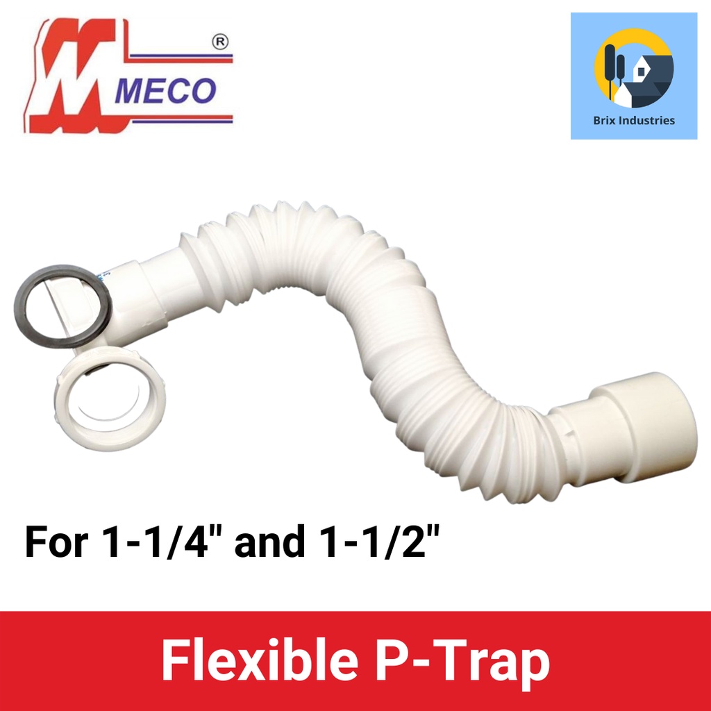 Meco Flexible P-Trap for 1 1/4