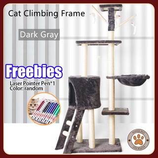 Cats Tree Cat Condo House Five-layer Climbing Tower Frame Grab Column Toy  Pet Jumping Furniture #6