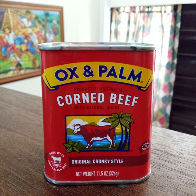 OX PALM Chunky Corned Beef 326g Shopee Philippines