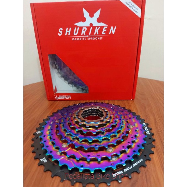 weapon shuriken cogs 10 speed 11 42t