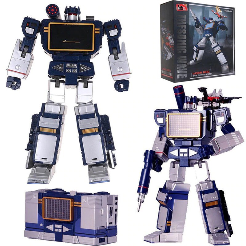 Toy House Factory Transformers THF Soundwave Sound Wave Laserbeak Radio