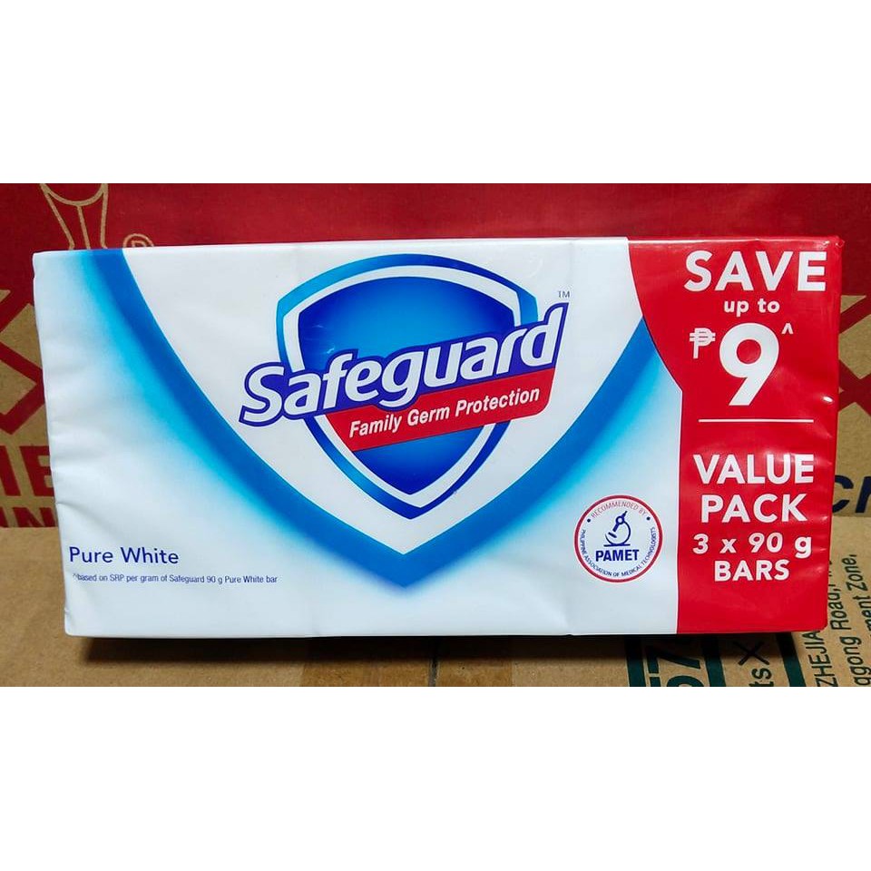 Safeguard Bar Soap (90g x 3 bars) | Shopee Philippines