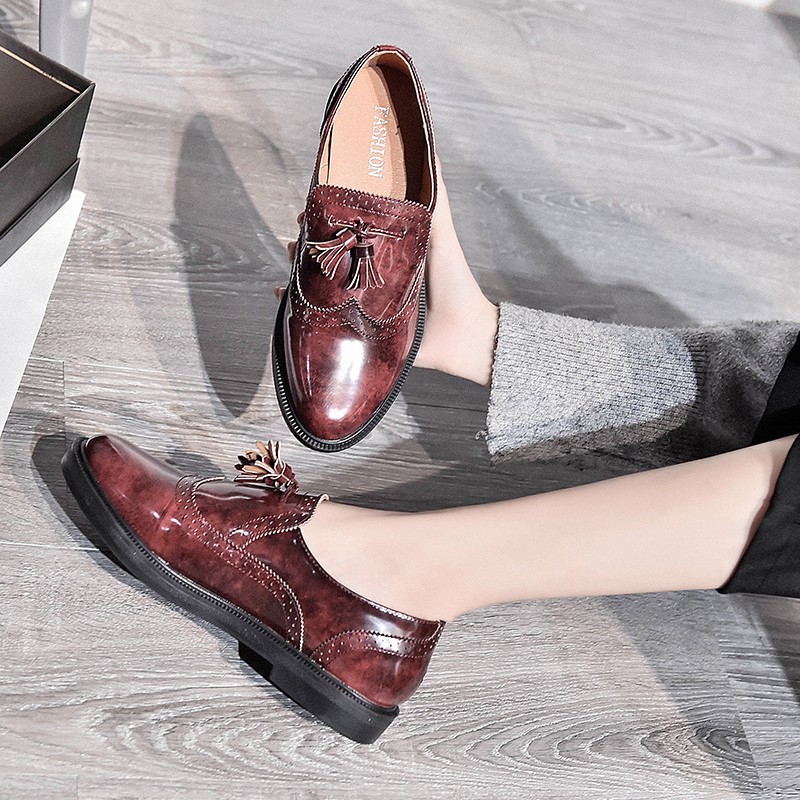 slip on oxford womens