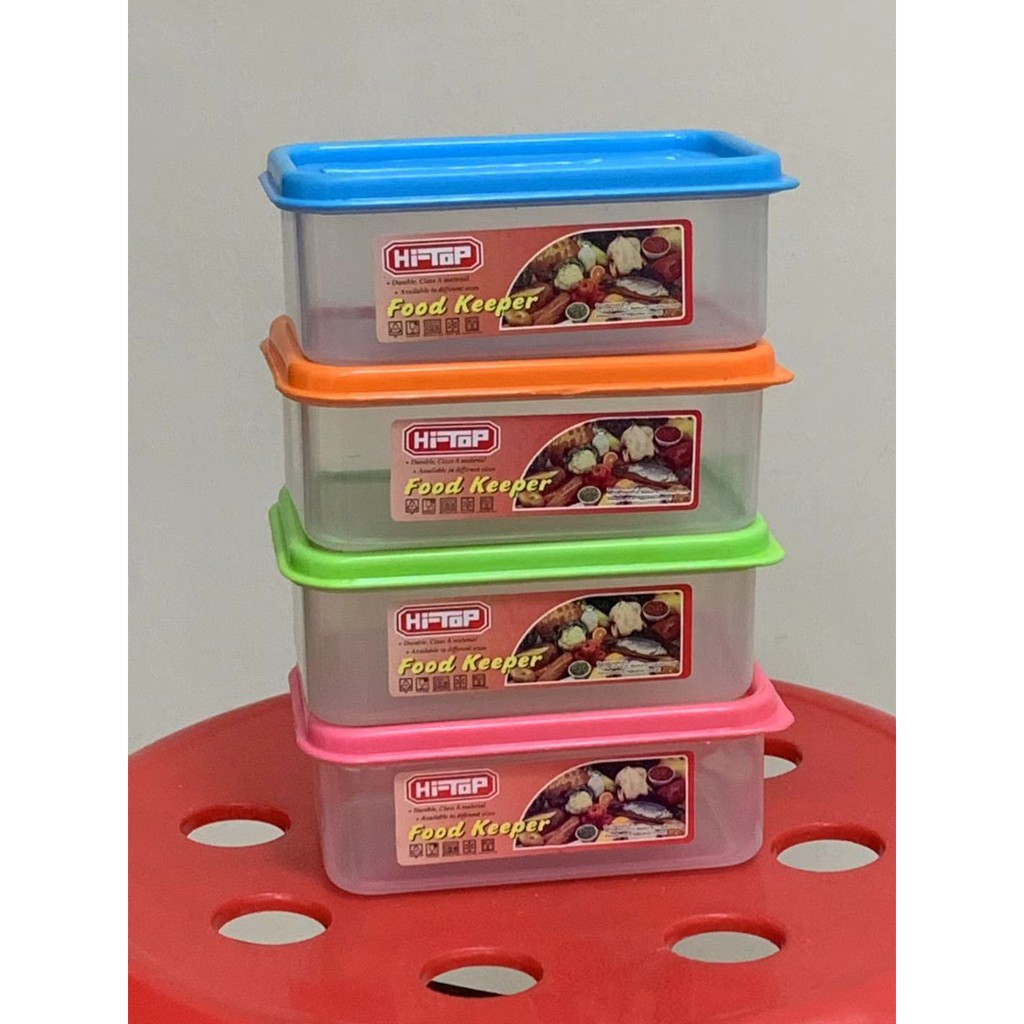 135 HITOP Food Keeper 300ml 4pcs/ set (assorted) Shopee Philippines