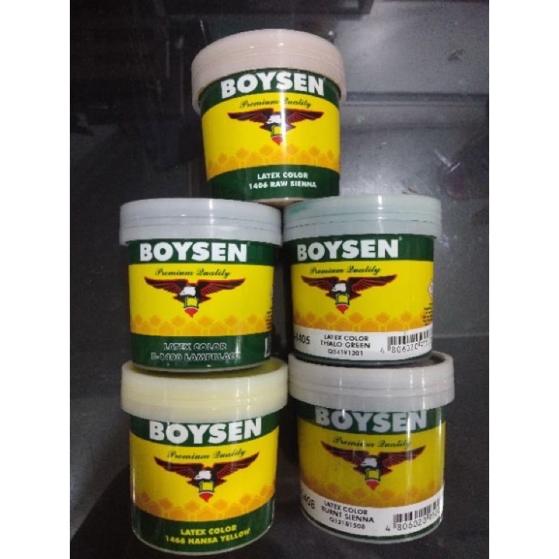 Boysen Permacoat Latex White Acrylic Paint Gallon Size Liters Semi
