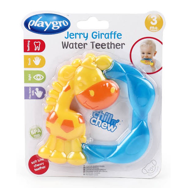 jerry giraffe water teether