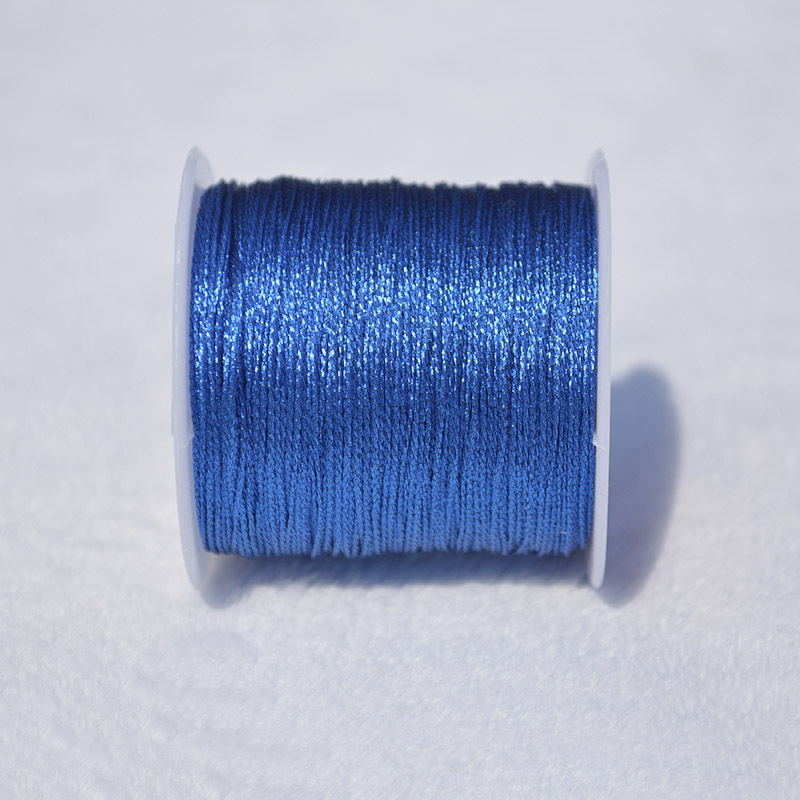 1pc DIY Handmade Accessories Golden Silver Strands Symphony Embroidery Yarn Bracelet Thread