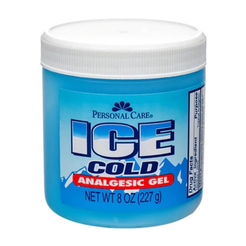 Ice Cold Gel Pain Reliever Therapy Greaseless Back ache Joints Muscle