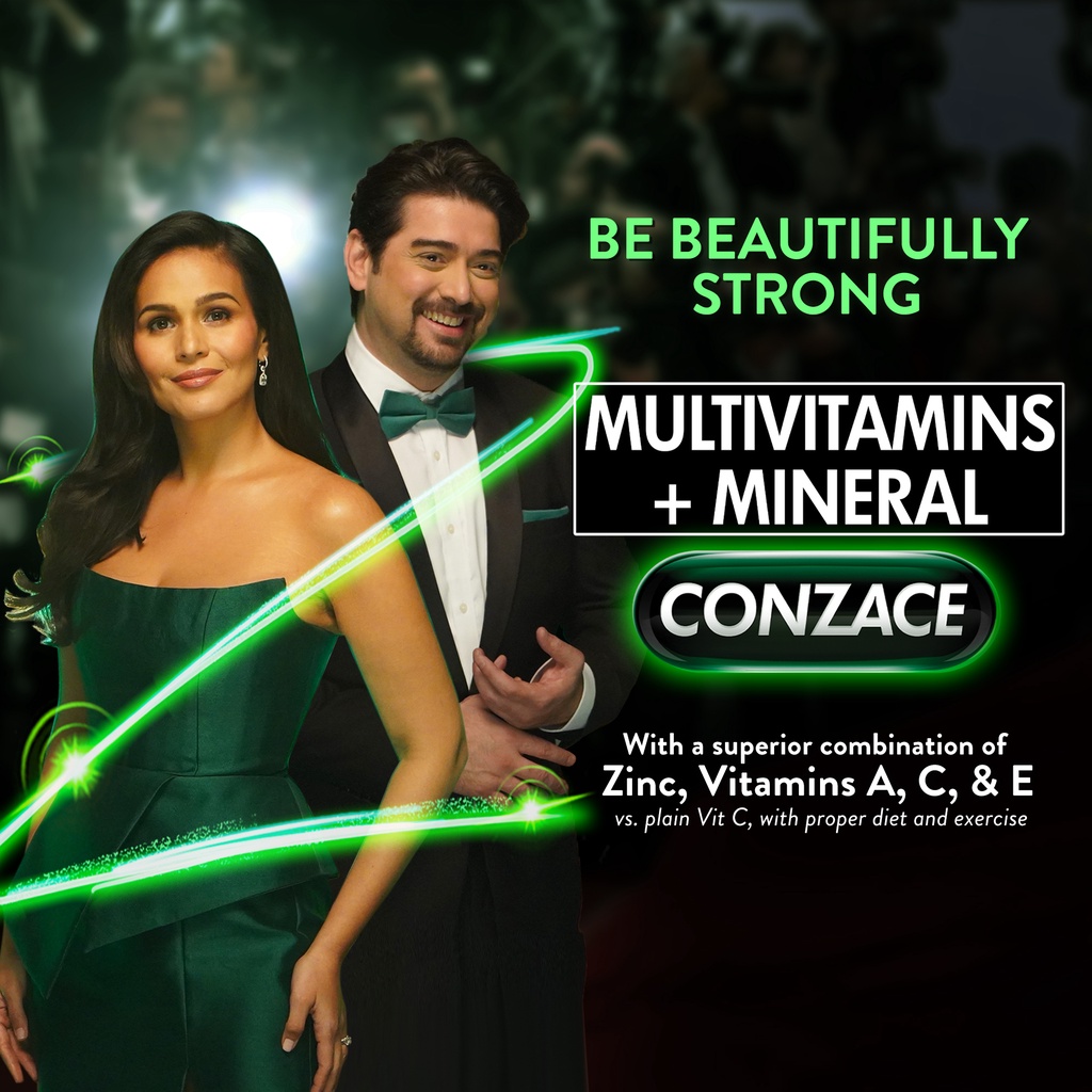 HF6B Conzace 30 Capsules Multivitamins (Helps Promote Immunity, Healthy Skin, Hair) Shopee