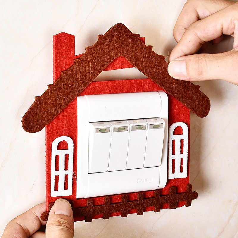 Switch sticker wall Switch Sticker Cute Decorative Wall Sticker Cartoon