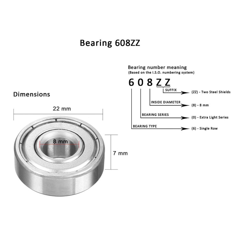 608zz Bearing | Shopee Philippines