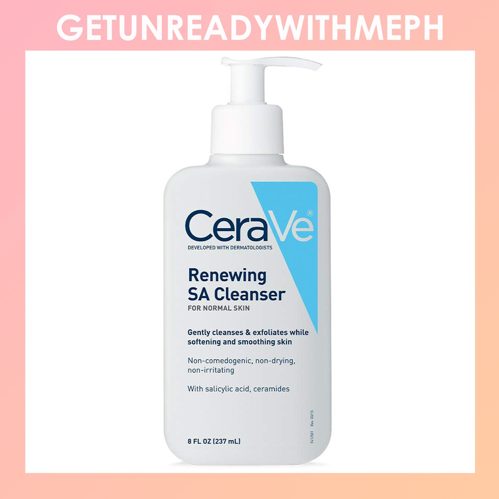 cerave renewing sa cleanser 8 oz