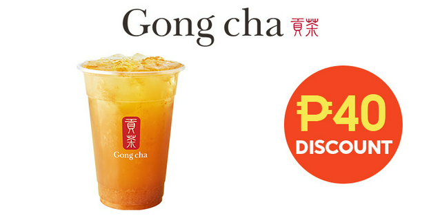 Gong cha Grapefruit Tea (M) ShopeePay P40 Discount