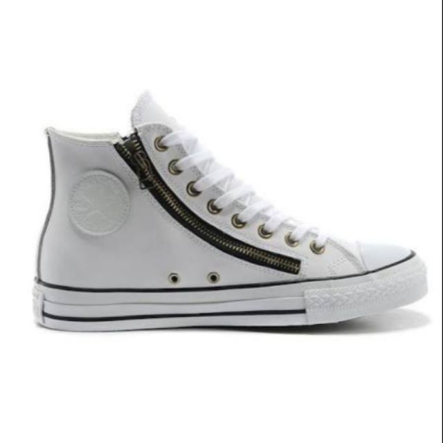 converse with zipper on side