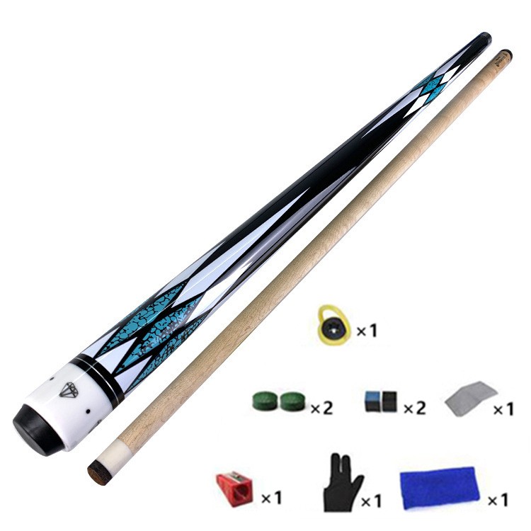 1/2 1112mm Cue Tips 145cm Maple Billiard Pool Cue Sticks 1821oz with