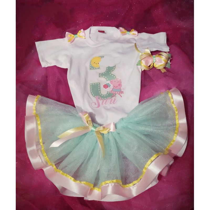 peppa pig tutu set