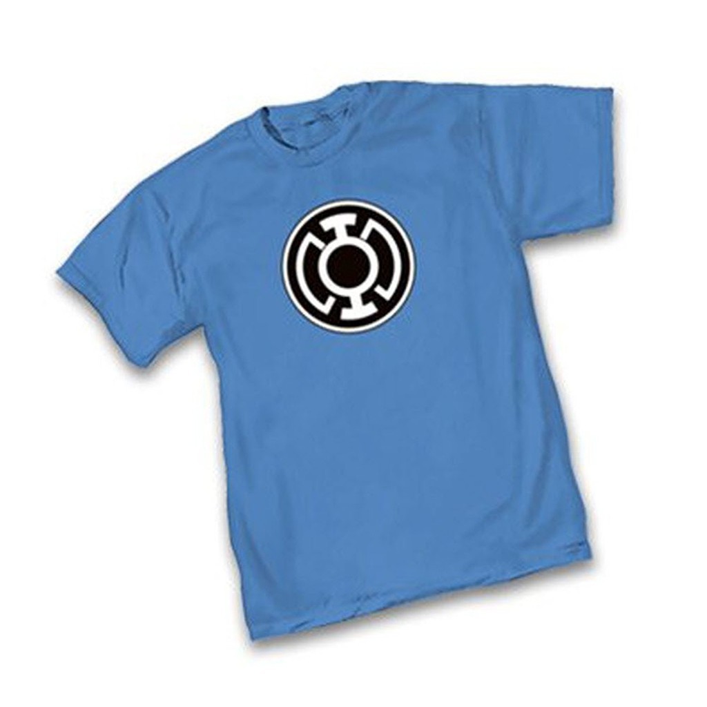 Green Lantern Blue Lantern Army Standard Logo Light Blue T-shirt Shopee Phi...