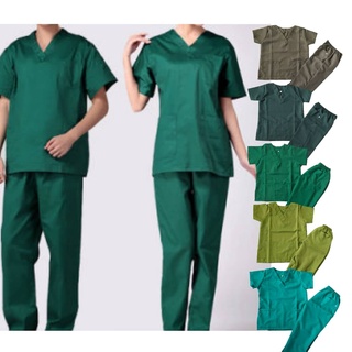 Liimoca' Quality green Scrubsuit// medical uniform//