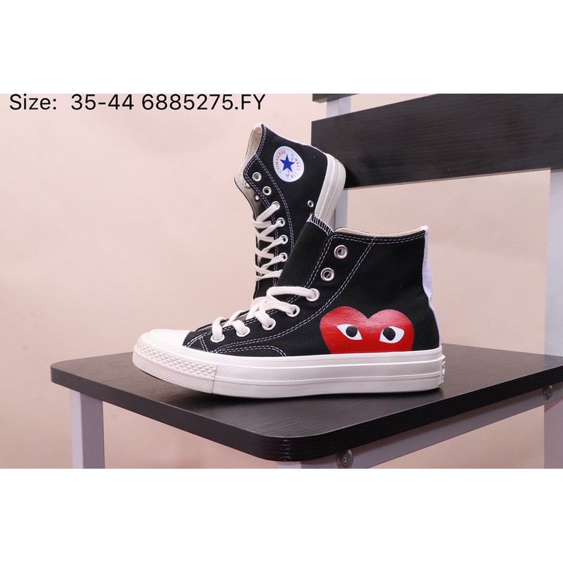 cdg play converse high