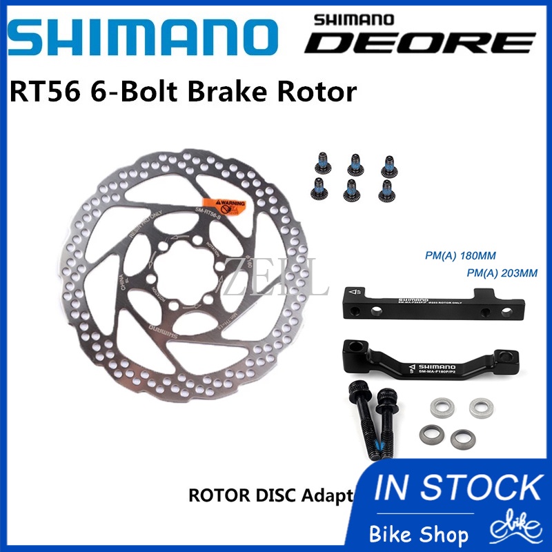 Shimano Brake Rotor Bicycle Disc Brake Adapter RT56 SMMAF180P/P2