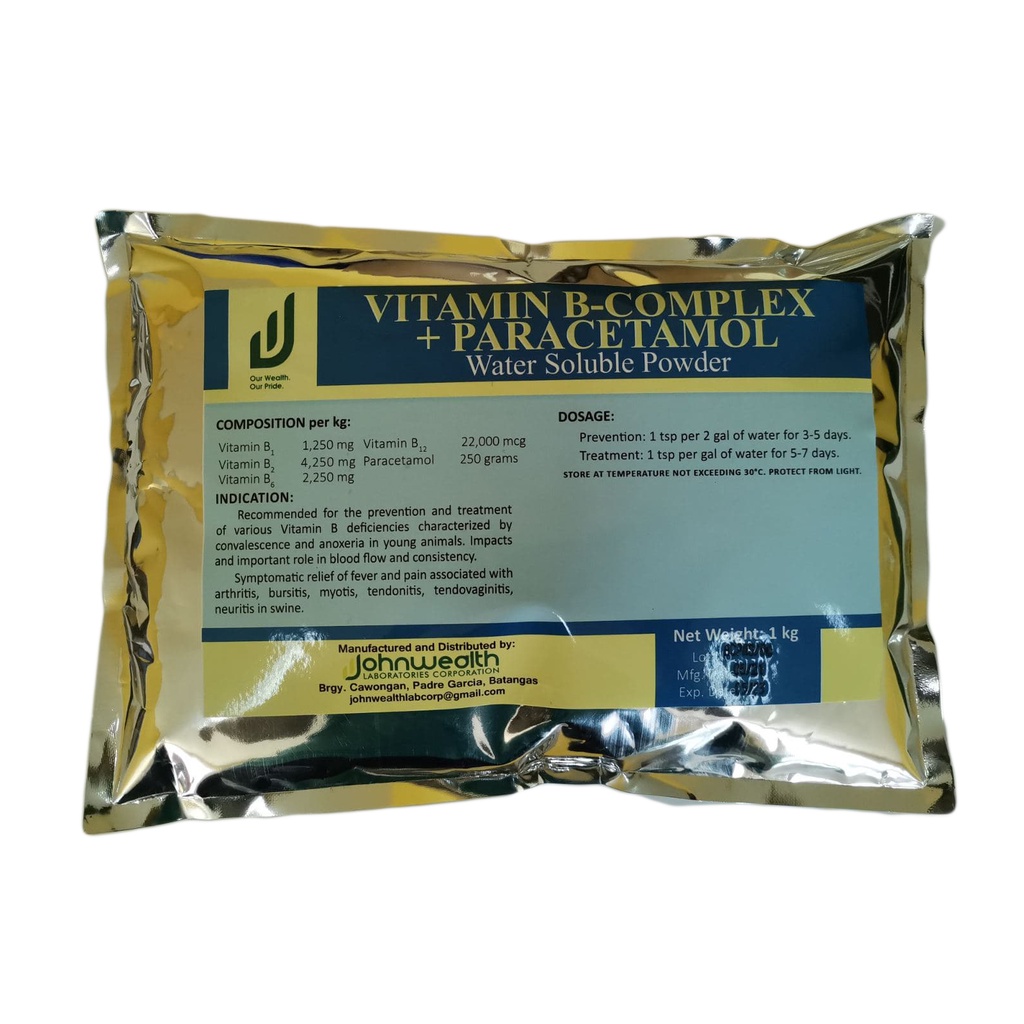 VITAMIN + PARACETAMOL Water Soluble Powder Shopee Philippines