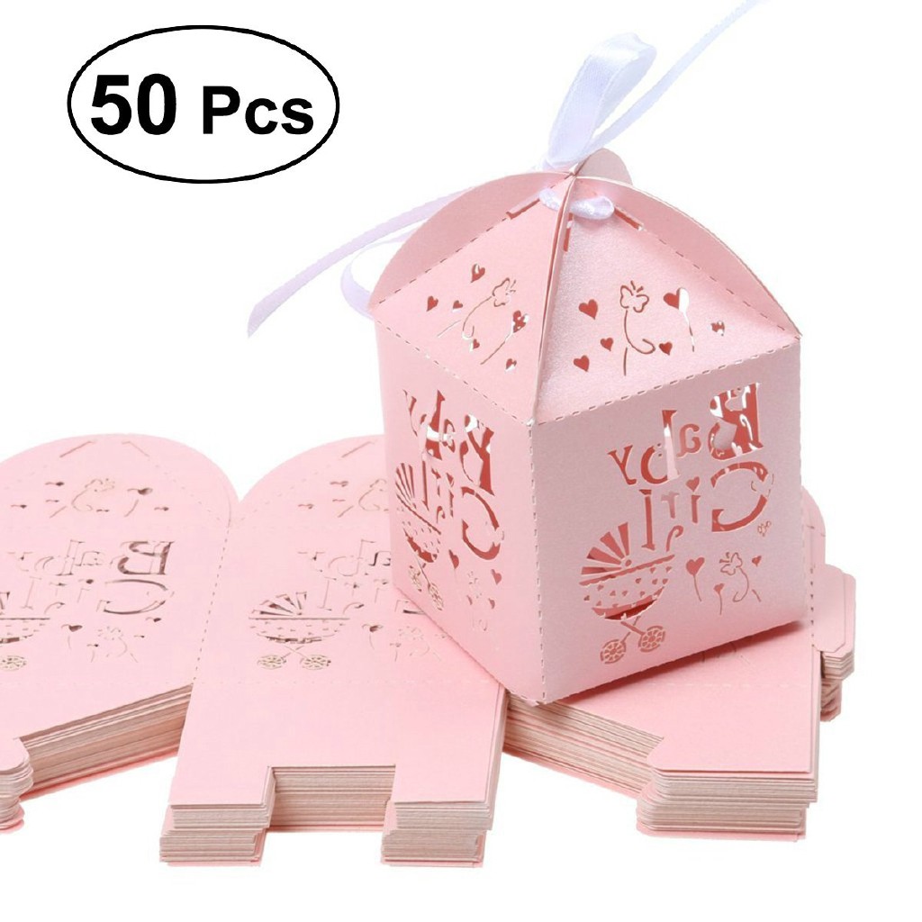 pink candy boxes