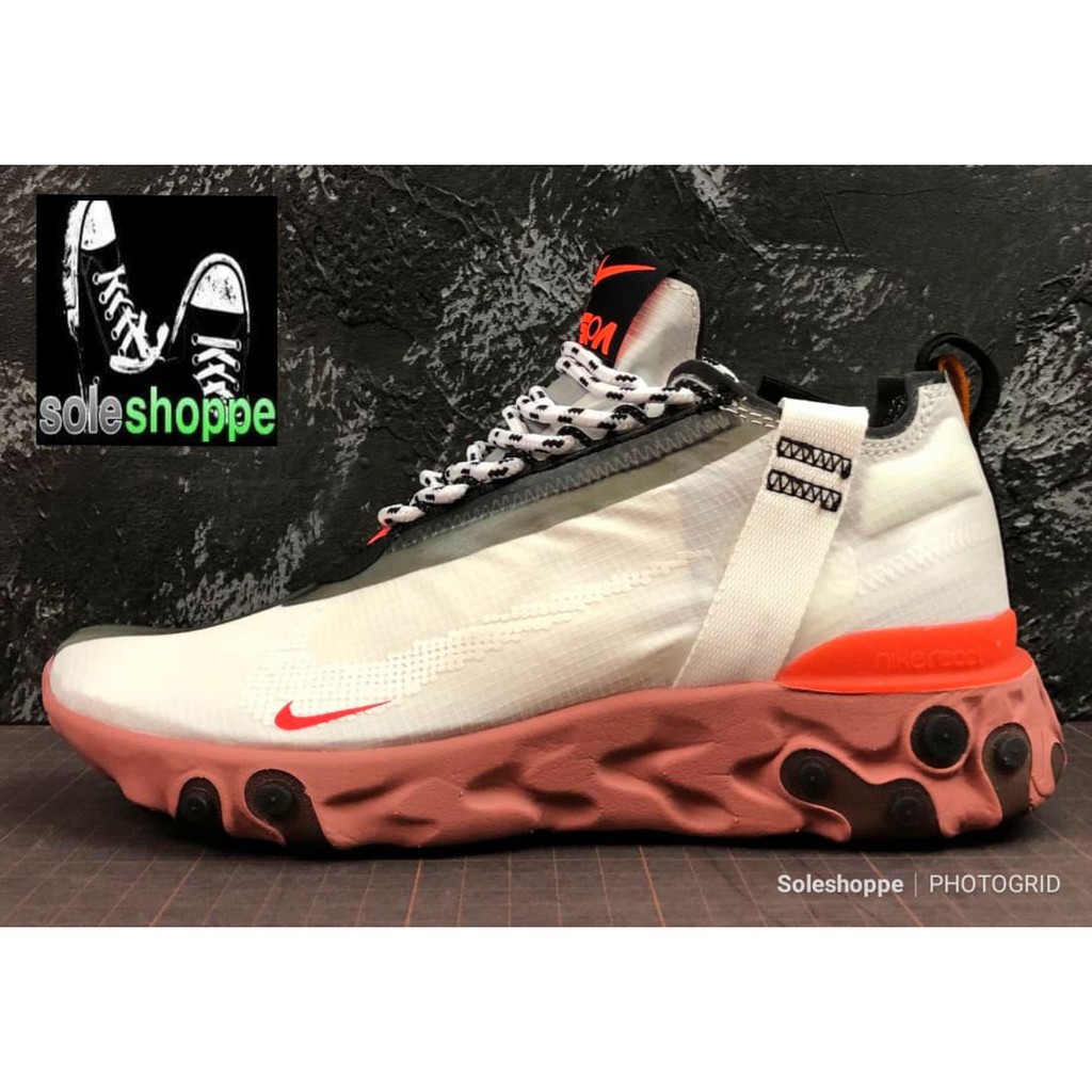 nike react runner mid wr ispa white
