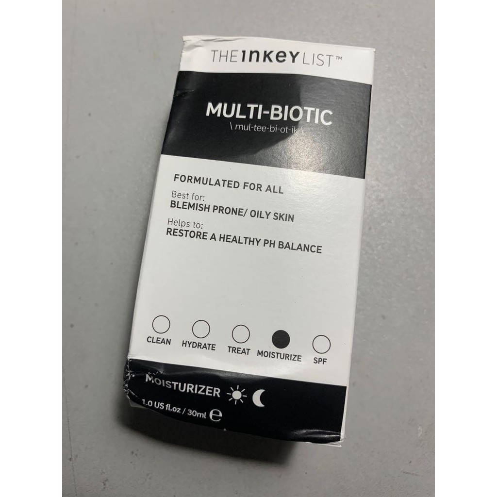 the inkey list multibiotic moisturizer