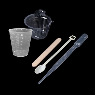 Moonlight” DIY Epoxy Resin Molds Jewelry Making Tool Kit With Stirrers Droppers Spoons Cups #7