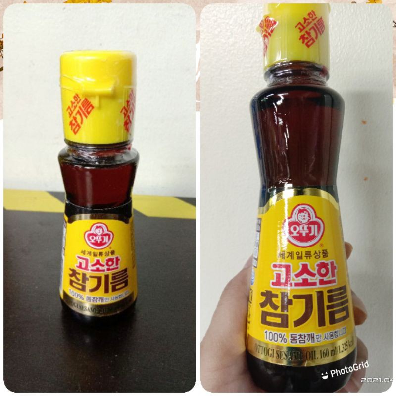 Ottogi Roasted Sesame Oil 80/160ml Shopee Philippines