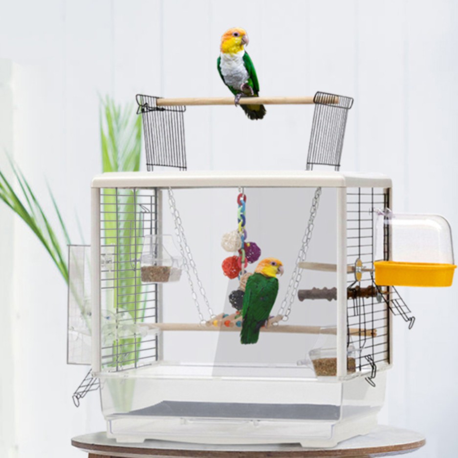 acrylic bird cage