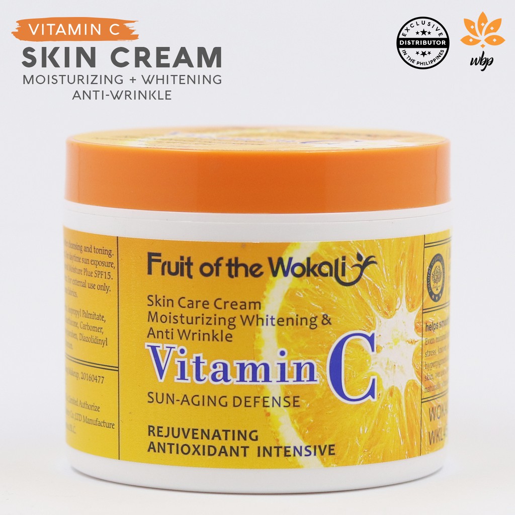 Wokali Beauty Cream Vitamin C Sun Aging Deference Shopee Philippines