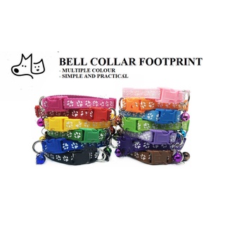 Collar Dog Paw Collar With Bell Safety Buckle Neck for Dog and Cat Puppy Collar Accessories