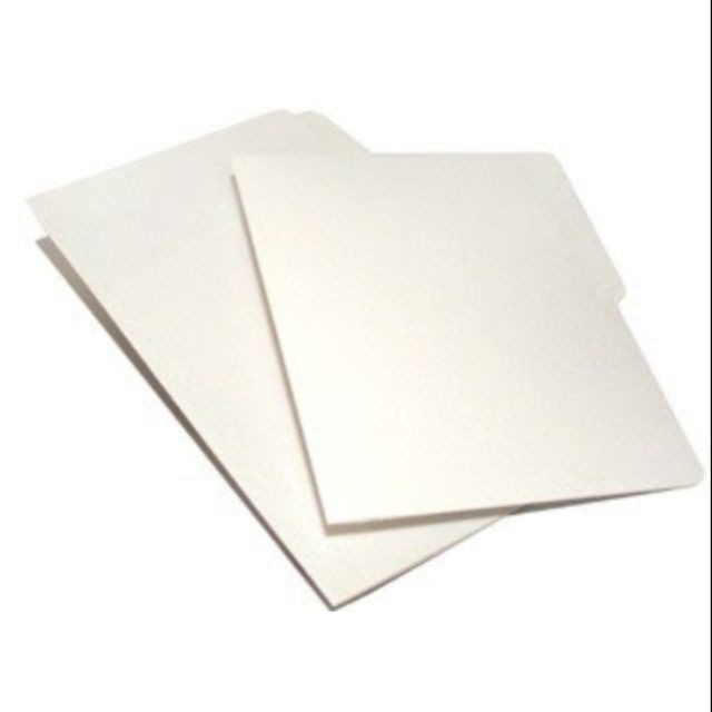 White Folder Short & Long Sold per (20pcs12pcs6pcs)Document Filing
