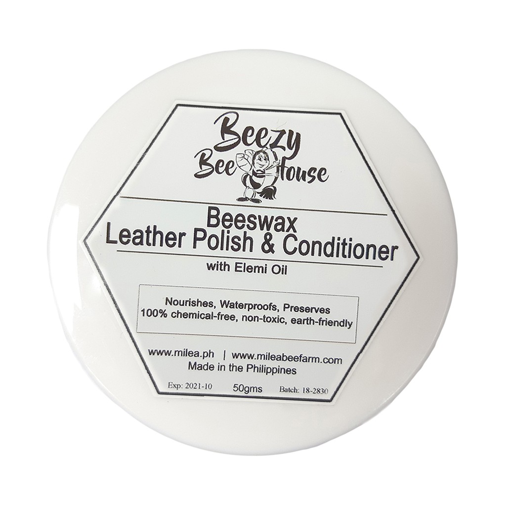 beeswax leather polish