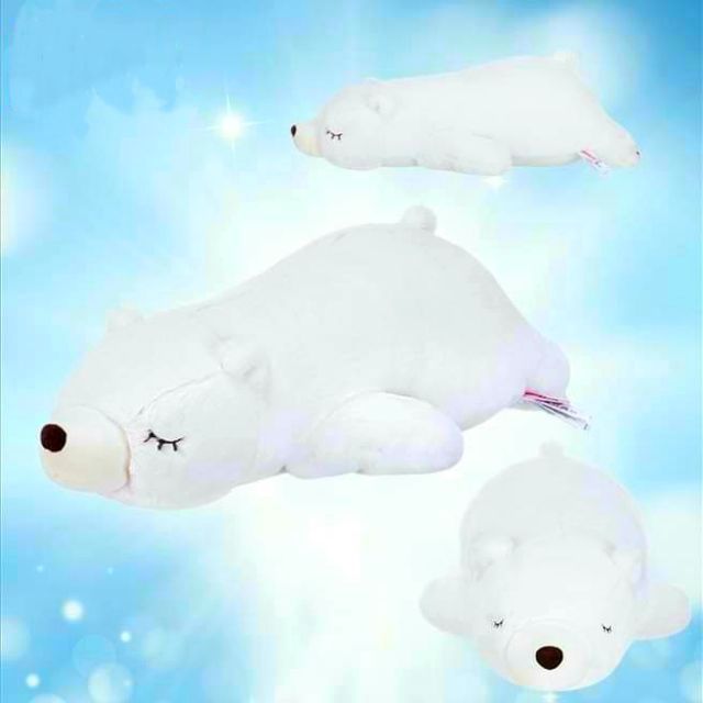 miniso polar bear plush