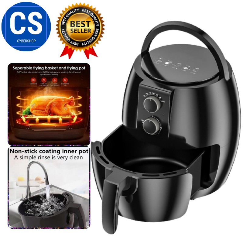 Air Fryer 4.5Liters Heavy Duty Advance Electric Frying Technology Air
