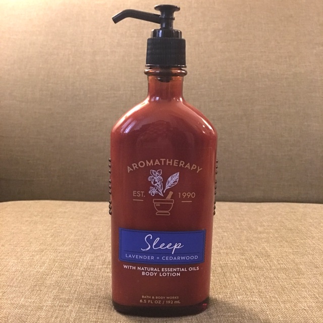 Bath And Body Works Aromatherapy Lotion Sleep