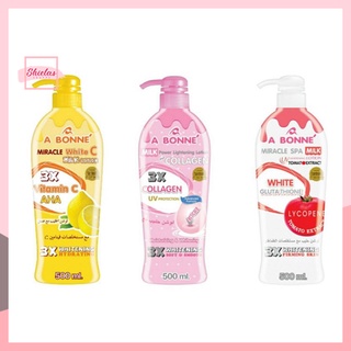 Abonne Milk Power Whitening Lotion Plus Collagen 150ml/300ml/500ml