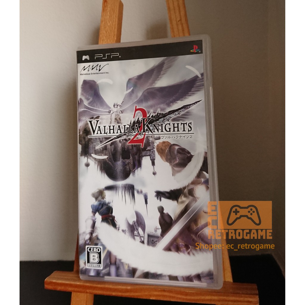 Valhalla Knights 2 Original Ntsc J Psp Game Shopee Philippines