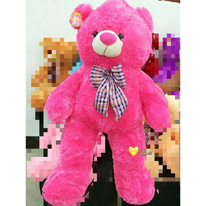 6ft pink teddy bear