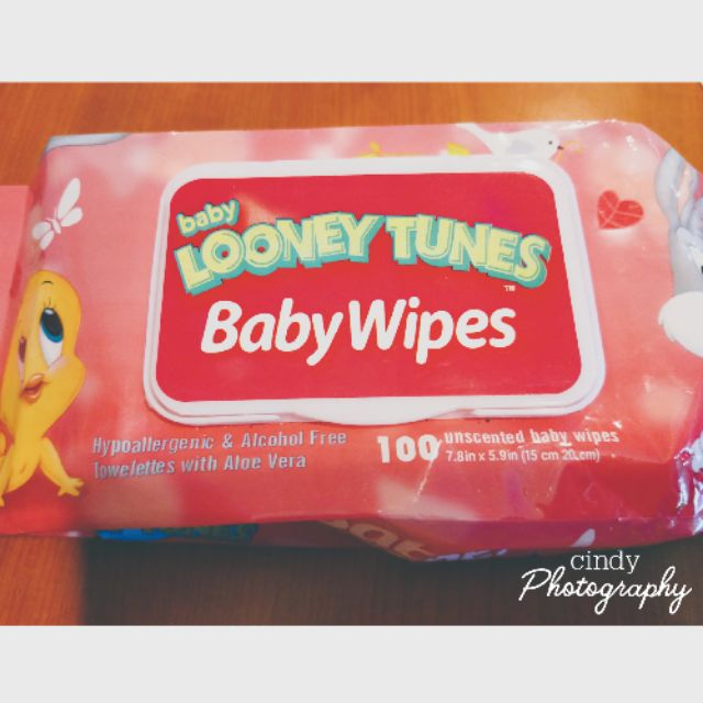 looney tunes baby wipes