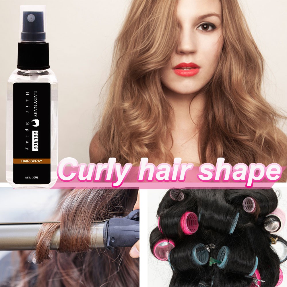 ✓Hair Spray Hard Hold Spray Lazy Hair Styling Spray Curly Hair Quick  Styling Spray | Shopee Philippines