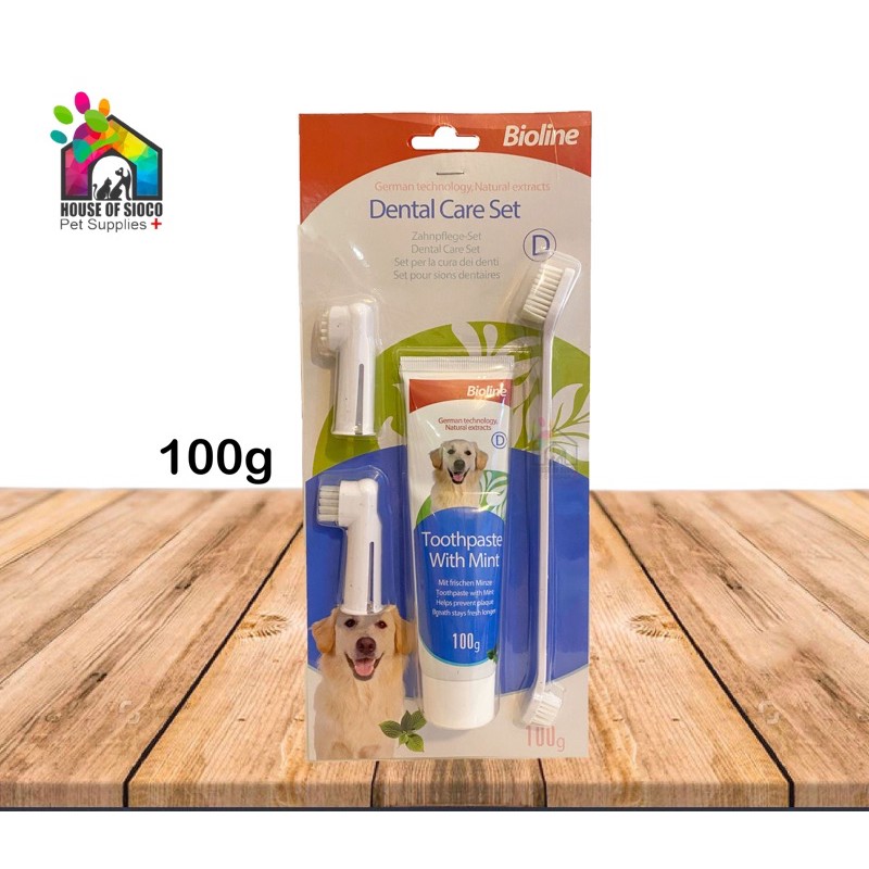 Bioline Dental Care Set for Dogs Shopee Philippines