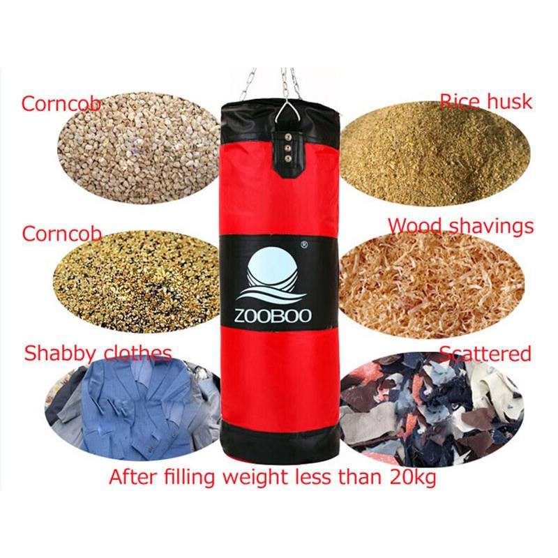 sand filled punching bag