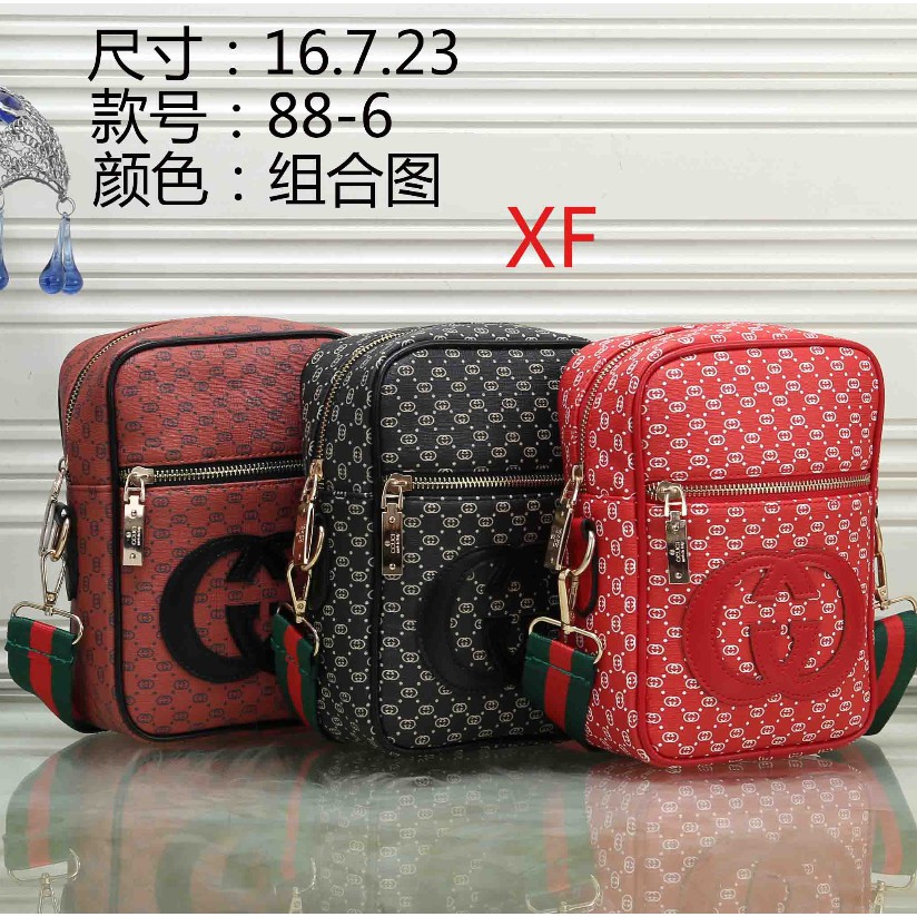 gucci red sling bag